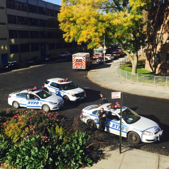 We had a great welcome from the Police in Harlem